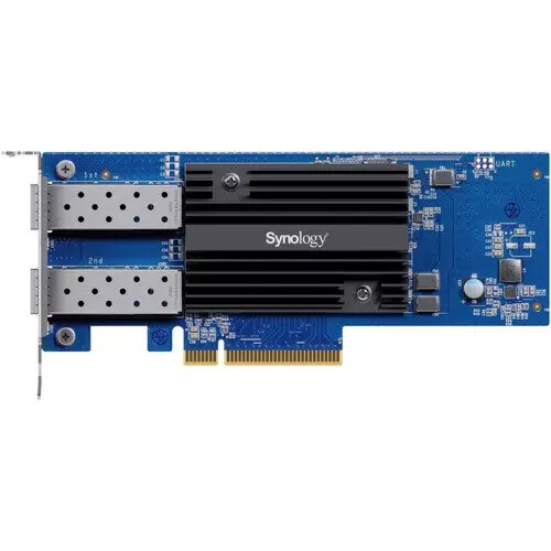Synology 25G PCIe 3.0 Ethernet Adapter Card | E25G21-F2