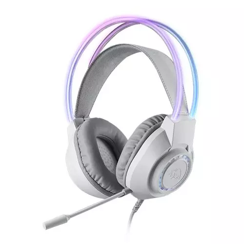 Redragon SCREAM H231 RGB Wired Gaming Headset - White