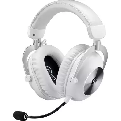 Logitech PRO X 2 LIGHTSPEED Pro-Grade Sound Wireless Gaming Headset - White