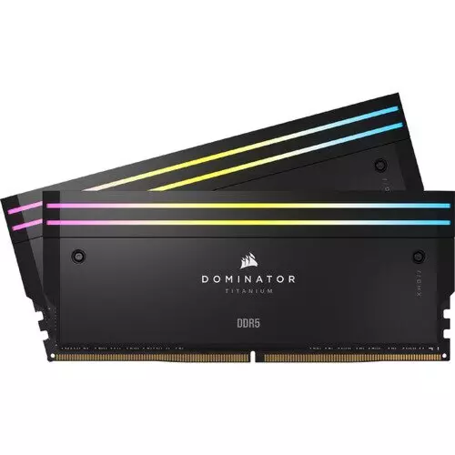 Corsair Dominator Titanium RGB 96GB (2x48GB) DDR5 RAM - Black