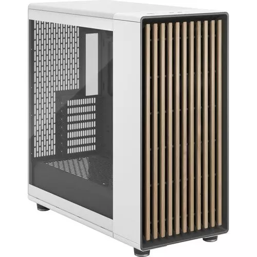 Fractal North XL Mid-Tower ATX Clear Window Case - White