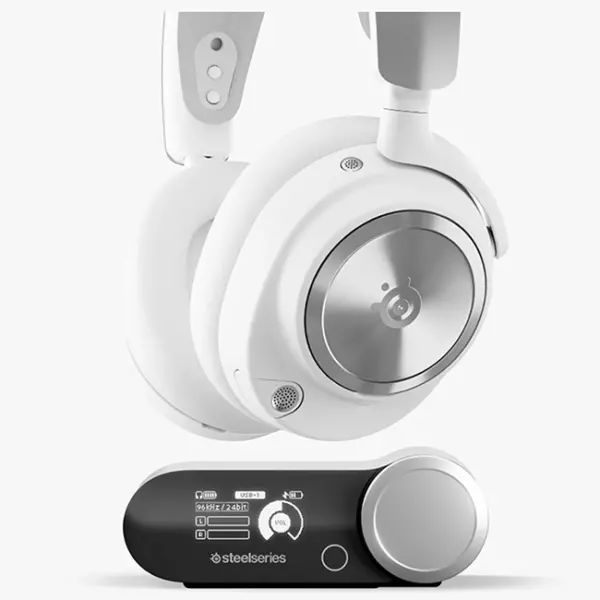 SteelSeries Arctis Nova Pro Wireless Gaming Headset - White
