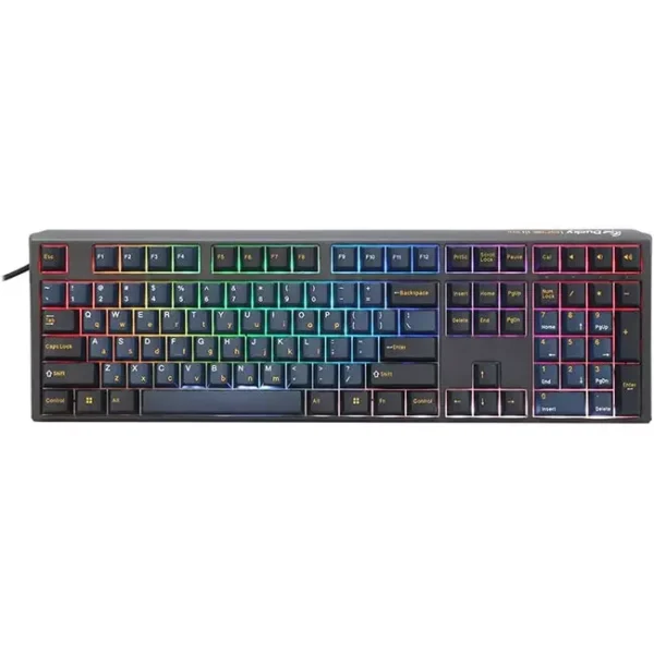 Ducky One 3 Pro Nazca Line Cherry MX2A Red Mechanical Gaming Keyboard - Black