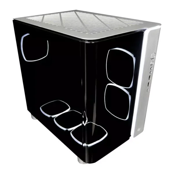 Montech KING 95 Ultra GS Dual-Chamber Mid-Tower ATX Gaming Case - Silver