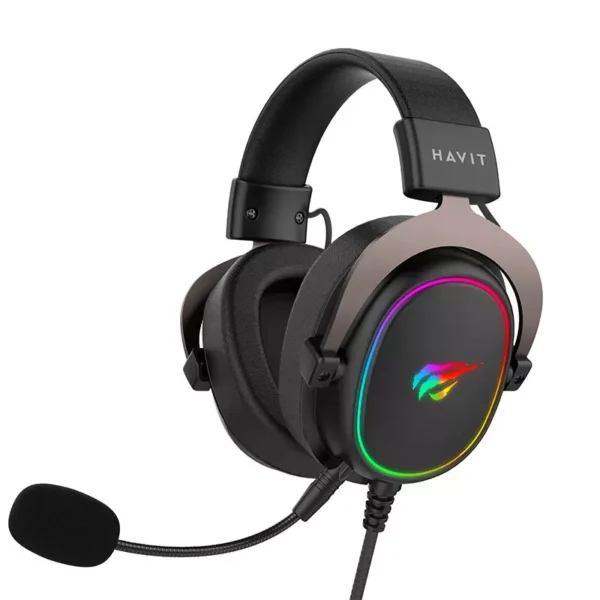 Havit H2002R RGB Wired Gaming Headset - Black