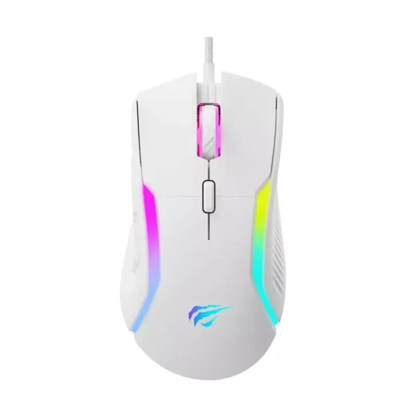 Havit MS1033 RGB Wired Gaming Mouse - White