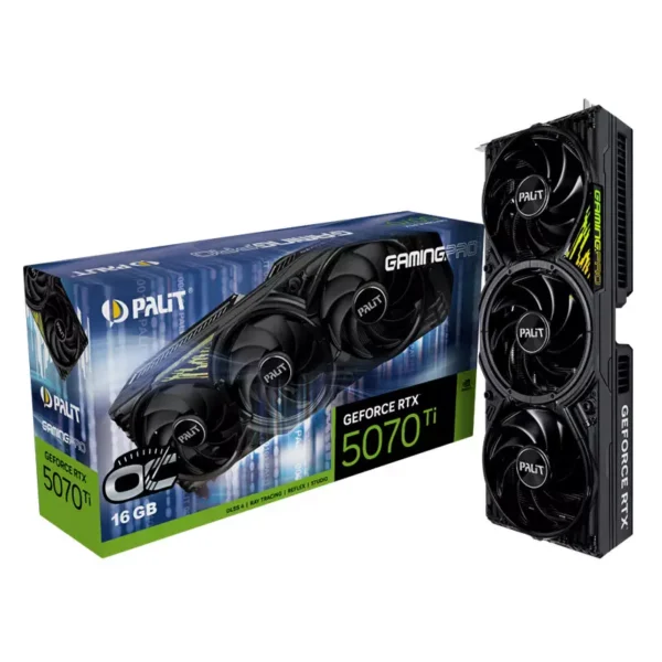 Palit GeForce RTX 5070 Ti GamingPro OC 16GB GDDR7 Graphics Card, DLSS 4