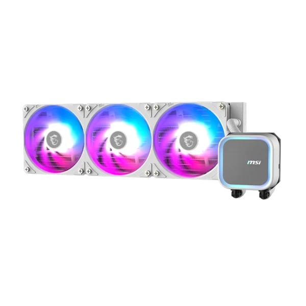 Msi MAG CORELIQUID A13 360 ARGB CPU Liquid Cooler - White | 306-7ZWDA21-L80