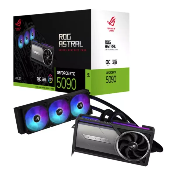 Asus ROG Astral LC GeForce RTX 5090 OC 32GB GDDR7 Graphics Card, DLSS 4