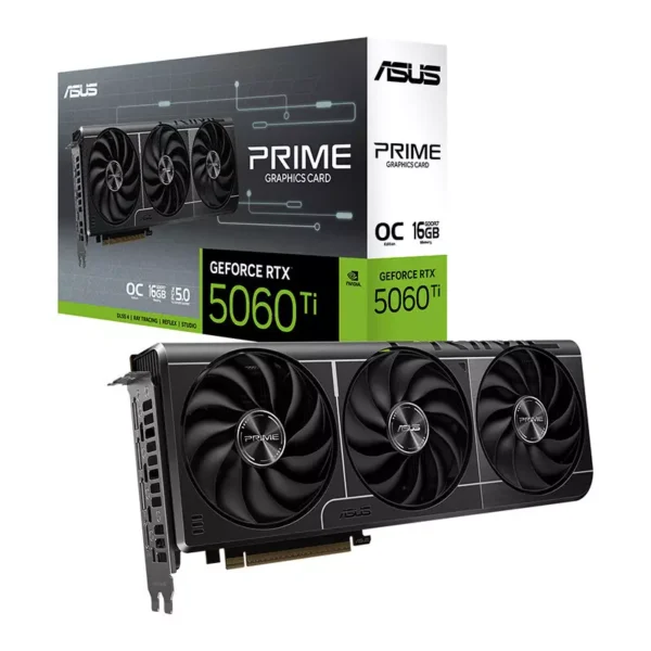 Asus Prime RTX 5060 Ti OC 16GB GDDR7 Graphics Card, DLSS 4