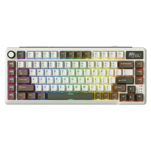 RK Royal Kludge L75 75% Wireless Mechanical Keyboard - Palm Green