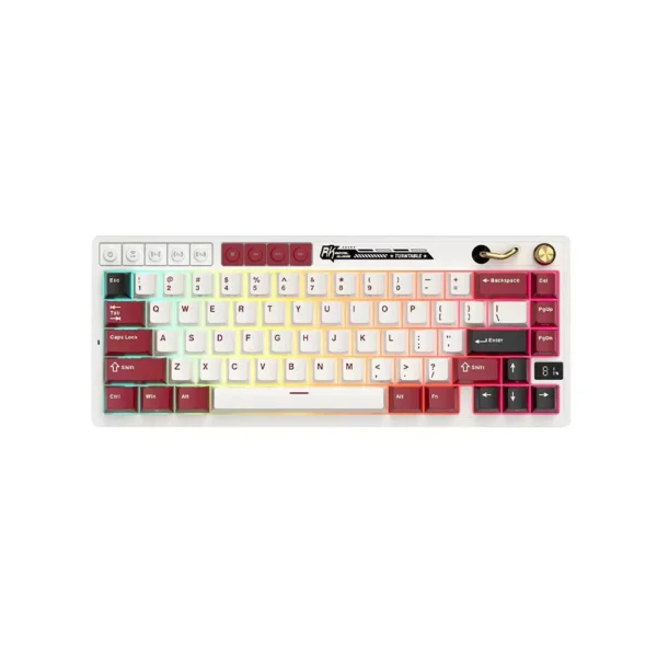 RK Royal Kludge M65 60% Beige Switch Mechanical Keyboard - Famicom