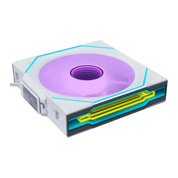 Lian Li UNI Fan SL Infinity Wireless 120mm ARGB PWM Fan - White | 12SLIN1W1W