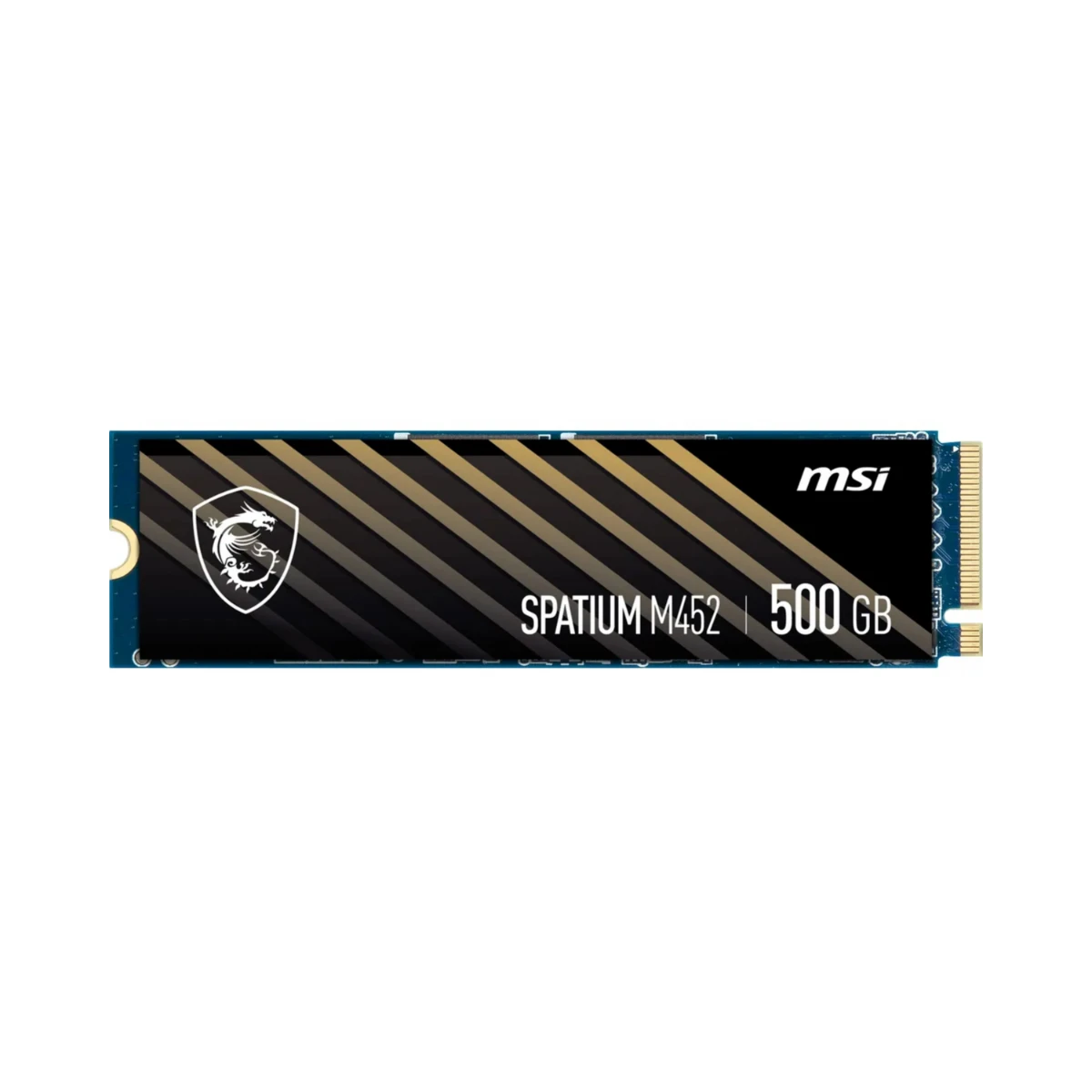S78-440K210-P83 1 MSI Spatium M452 500GB M.2 PCIe Gen4 NVMe SSD > Black