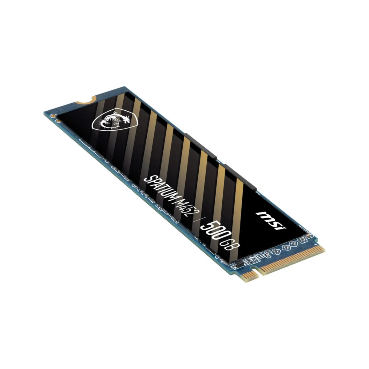 S78-440K210-P83 3 MSI Spatium M452 500GB M.2 PCIe Gen4 NVMe SSD > Black