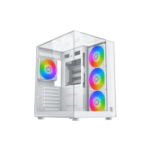 Xigmatek Aqua Compact Tempered Glass ATX Case > Arctic