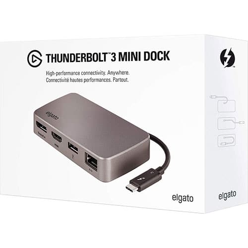 Elgato Thunderbolt 3 Mini Dock small Docking Station | 10DAB9901