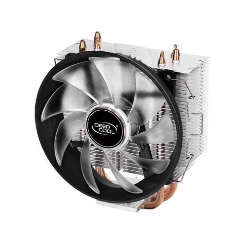 DEEPCOOL GAMMAXX 300R-CPU Cooler 3 Direct Contact Heat Pipes 120mm Red LED PWM Fan (AM4 Compatible) | DP-MCH3-GMX300RD