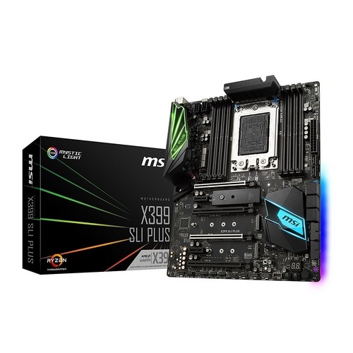 MSI X399 SLI PLUS TR4 AMD X399 ATX Motherboard