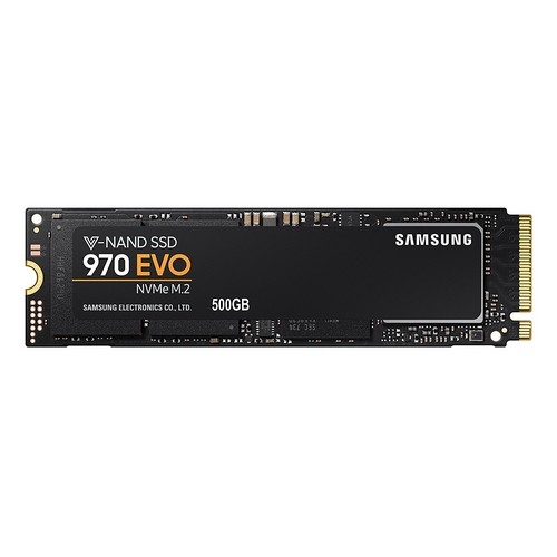 Samsung 970 EVO 500GB - NVMe PCIe M.2 2280 SSD | MZ-V7E500BW