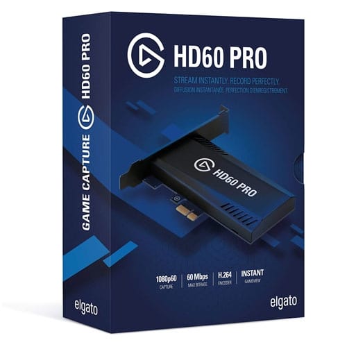 Elgato HD60 Pro  superior low latency technology Game Capture Card | 1GC109901002