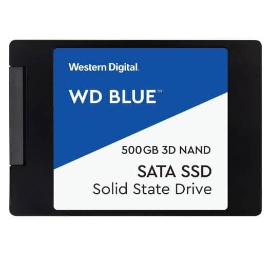 WD Blue 3D NAND 500GB SATA III 2.5" Internal SSD