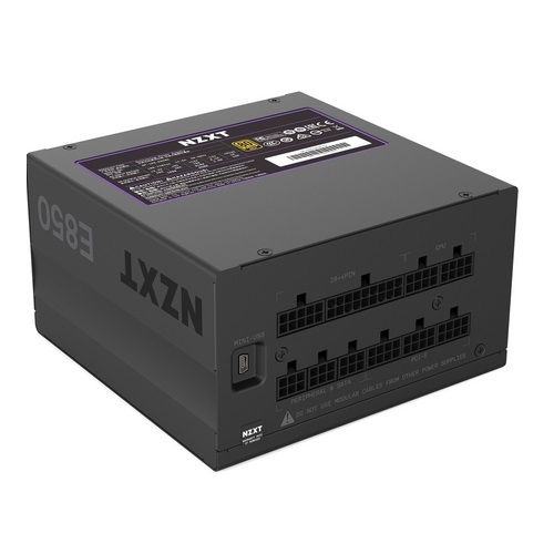 NZXT E850 Fully Modular 850 Watts 80 Plus Gold Power Supply with Digital Monitoring | E850
