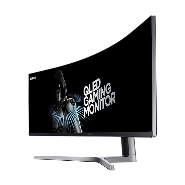Samsung 49" Curved Monitor with metal Quantum Dot technology |  LC49HG90DMMXUE