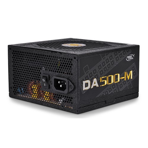 DeepCool DA500-M 500W 80 PLUS® Bronze certified TRUE 500 Watts 100% Modular | DP-BZ-DA500-MFM2