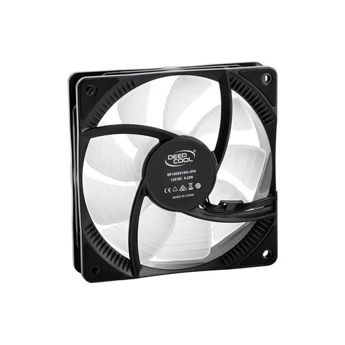 DEEPCOOL RF140 2in1, 2X140mm RGB PWM Fans with Fan Hub and Cable Extension, Sync with Cable Controller or Motherboard Control, Compatible with ASUS Aura Sync | DP-FRGB-RF140-2C