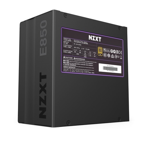 NZXT E850 Fully Modular 850 Watts 80 Plus Gold Power Supply with Digital Monitoring | E850