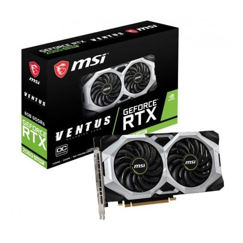 MSI GeForce RTX 2060 Super Ventus OC Edition GDDR6 8GB 256-Bit Graphics Card | 912-V375-209