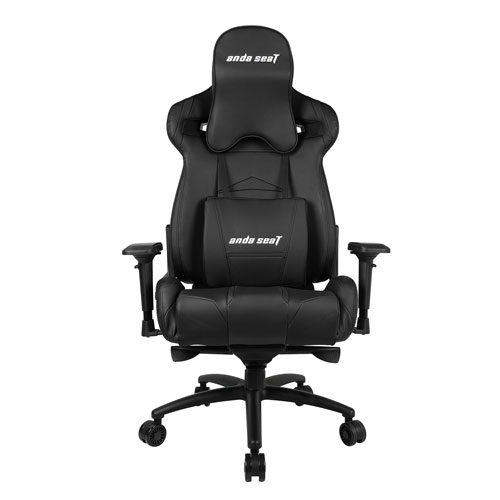 Andaseat Massive Series High-Back Ergonomic Design PVC Leather Gaming Chair With 4D Adjustable Armrests - Black | AD3XL-01-B-PV