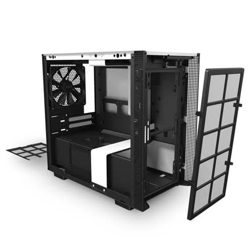 NZXT H210i Mini-ITX Case with Lighting and Fan Control Computer Case - White | CA-H210i-W1