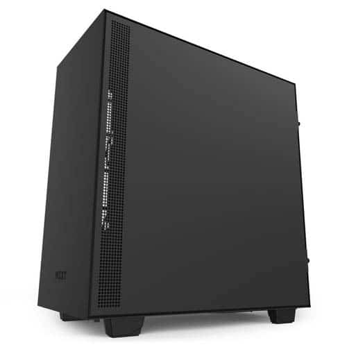 NZXT H510 Compact Mid-Tower Computer Case - Black