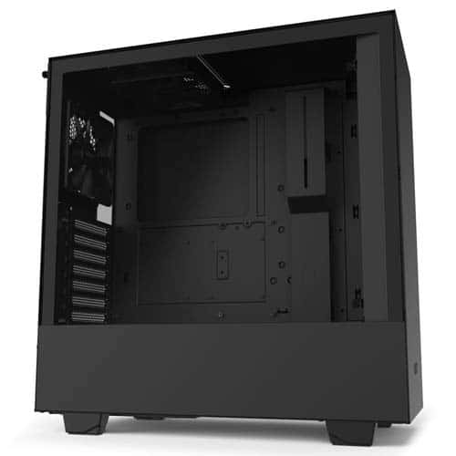NZXT H510 Compact Mid-Tower Case with Tempered Glass Computer Case - Black | CA-H510B-B1
