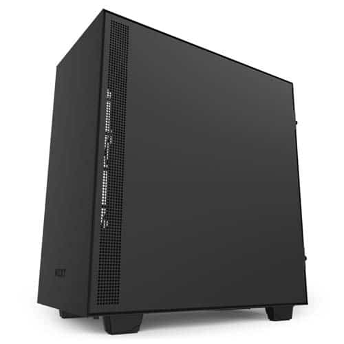 NZXT H510 Compact Mid-Tower Computer Case - Black/Red