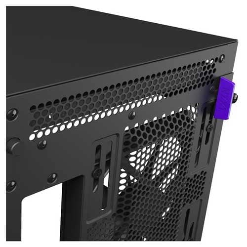 NZXT H Series H710i SGCC Steel / Tempered Glass ATX Mid Tower Computer Case with Lighting and Fan control - Matte Black | CA-H710i-B1