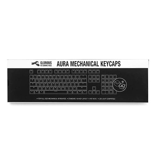 Glorious ABS Double Shot Mechanical Keyboard Keycaps (104-Keys) - Aura | G-104-AURA
