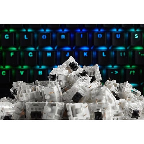 Glorious Gateron Mechanical Keyboard Switches (120 pack) - Black | GAT-BLACK