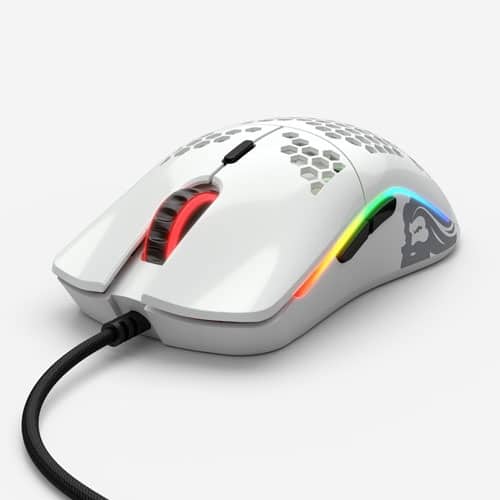 Glorious - O Minus - Wired - Gaming Mouse - Glossy White