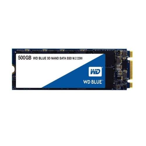 WD BLUE 3D NAND 500 GB SATA III M.2 SSD