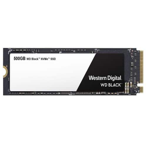 WD BLACK SN750 M.2 500GB NVMe SSD