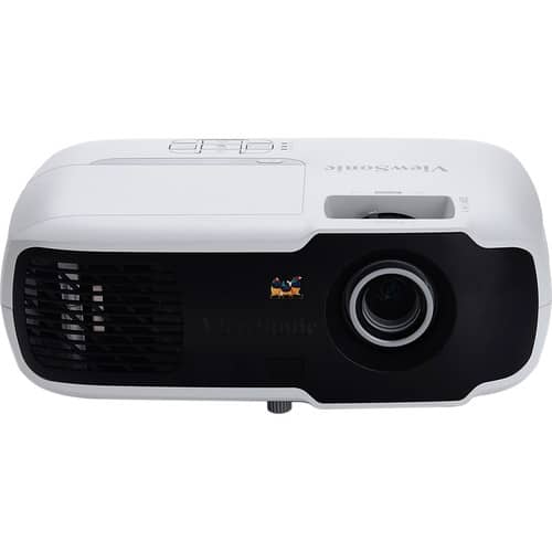 ViewSonic 3500 Lumens High Brightness SVGA Projector for Home and Office with HDMI and Optical Zoom - White/Black | PA502S