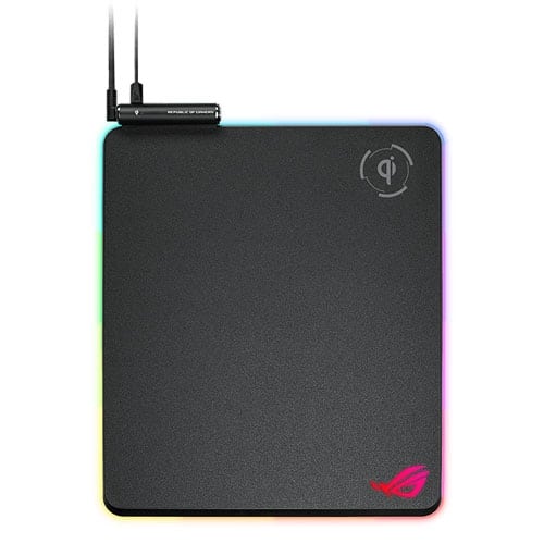 Asus ROG Balteus Qi Wireless Charging RGB Hard Gaming Mouse Pad