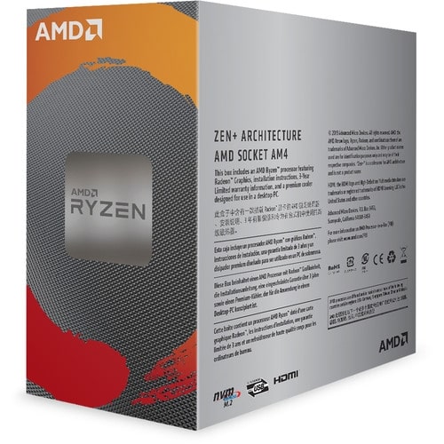 AMD Ryzen 3 3200G 3.6 GHz Quad-Core AM4 Processor | YD3200C5FHBOX