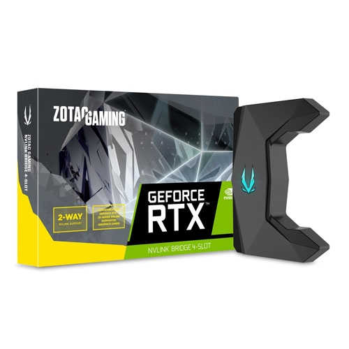 Zotac Gaming GeForce RTX 4-Slot NVLink Bridge with SPECTRA RGB LED | ZT-NVL0B-10L